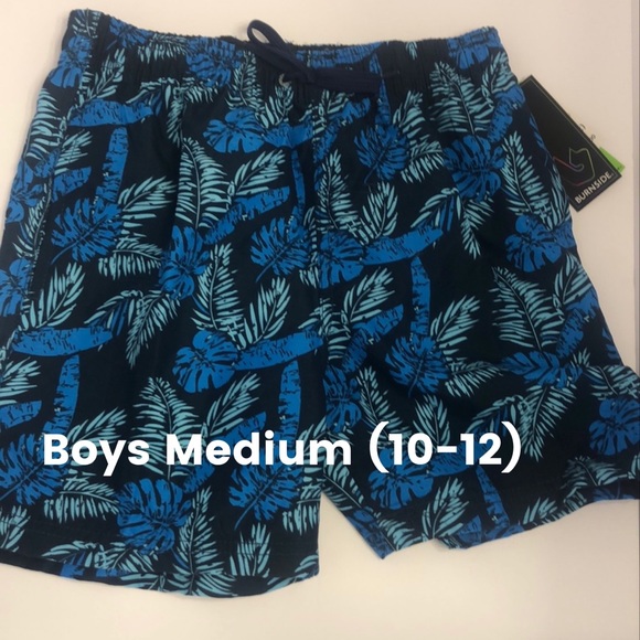 SwimTrunks NWT BOY M (10-12) mesh liner - Picture 1 of 9